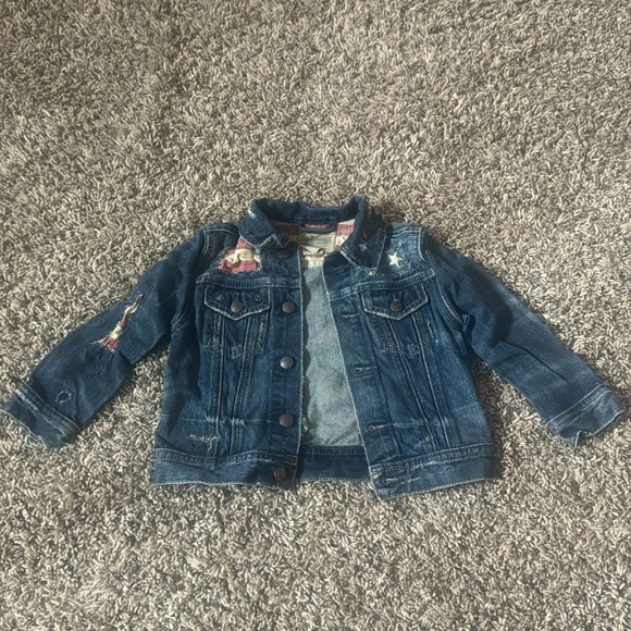 Polo Ralph Lauren Other - Polo R. Lauren American flag Jean jacket. Size 3T